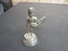 CHAS C STADDEN 'SCOTS GUARDS PIPER' PEWTER FIGURE