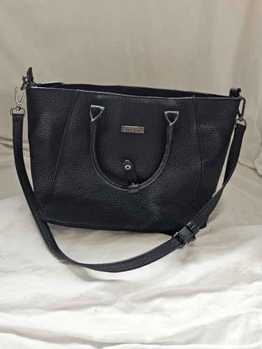 Superdry black pebbled faux - superdry,
