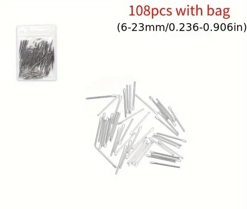 108pcs stainless steel - 108pcs,