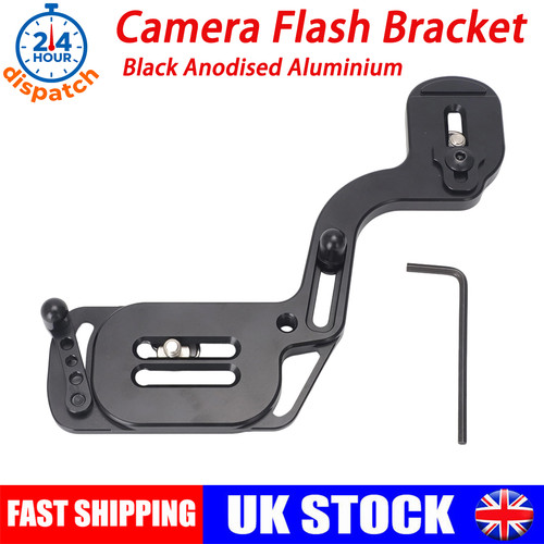 Universal camera flash bracket - camera,