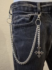 Black / Silver Gothic Inverted