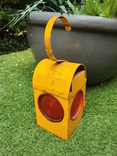 VINTAGE CHALWYN ROAD WORKS PARAFFIN LAMP