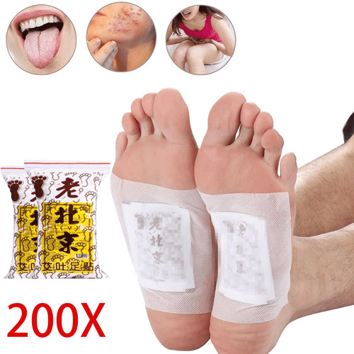 200pack detox foot pathes - pathes, pads