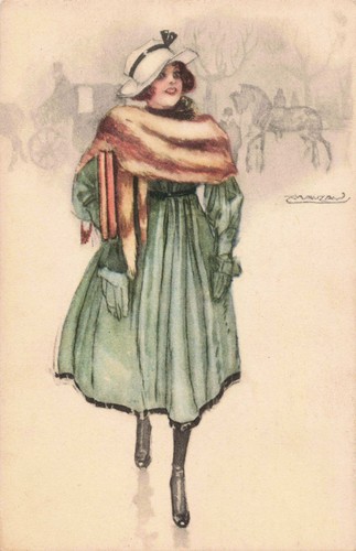 Achille mauzan vintage art - achille,
