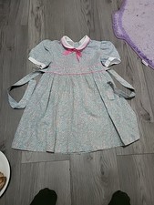 Girls Vintage Bhs  Collared Dress  Age 4-5