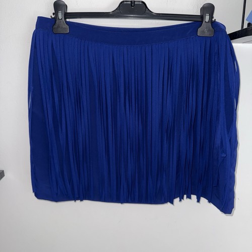 Zara blue fringe - zara,