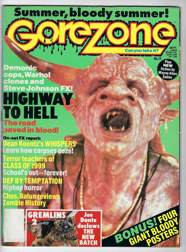 Gorezone horror monster - #, 15