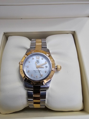 Ladies diamond aquaracer tag - diamond,