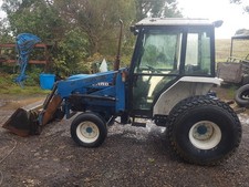 Ford 2120 Loader with Cab 4x4, compact tractor