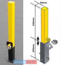 Security Parking Post Removable - Lift Out Parking Bollard - Heavy Duty MP9731