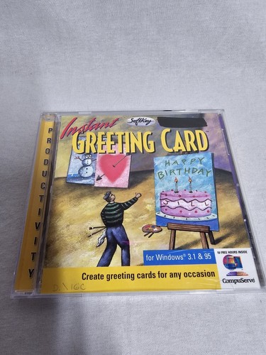 Softkey instant greeting - instant, card