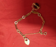 Vintage 9ct Gold Heart Padlock