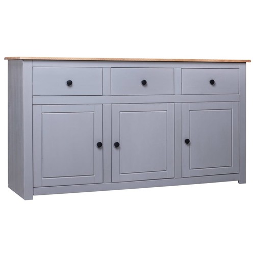 Solid wood pine sideboard - wood,