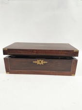 Large Antique Wooden Writing Slope With Hidden Compartments Pre-Loved 