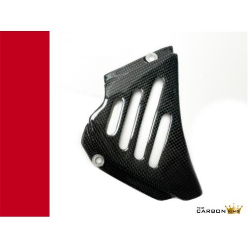 Ducati carbon sprocket cover - sprocket,