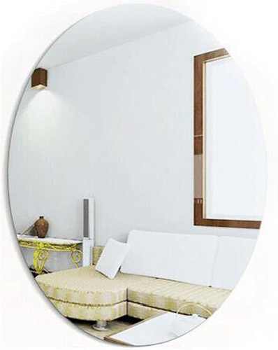 Frameless oval wall - frameless,