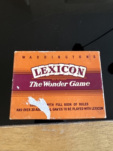 Waddington lexicon spelling - waddington's,