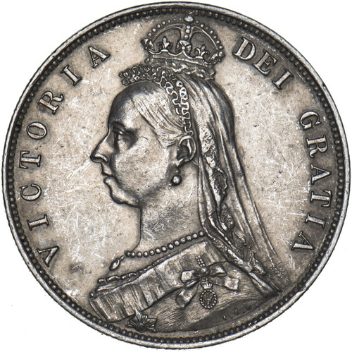 1888 halfcrown victoria - 1888,