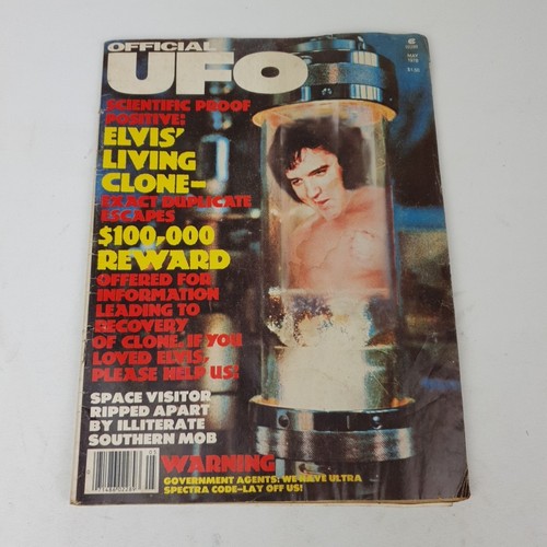 Official ufo magazine elvis - ufo,