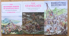 3 x HADRIAN'S WALL - RON EMBLETON  Reconstructed, Stanegate, Outpost Forts
