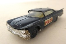 Husky Toys Buick Electra Police Patrol Car   Blue Version - Corgi Toys 