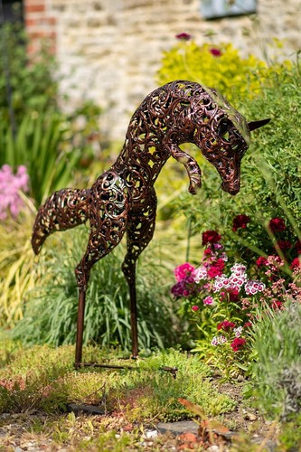 Leaping fox garden - leaping,