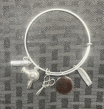 NEW - Hair Stylist Silver Wire