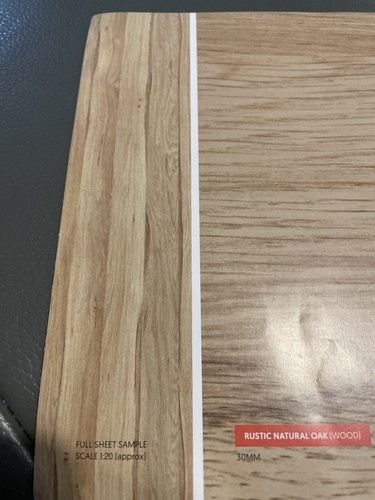 Rustic natural oak effect - natural,
