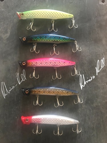 Surface popper plug lures top - lures,