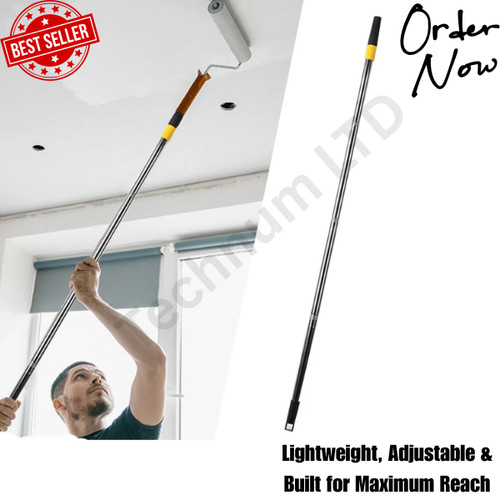 Retractable paint roller - paint,