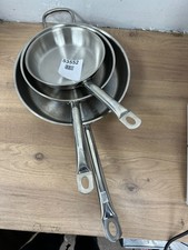 Stainless Steel Frying Pan Set