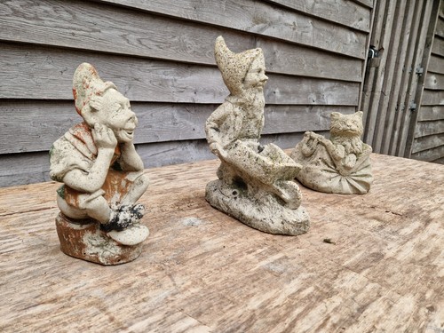 Gnome elf kitten trio - elf, of