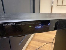 YAMAHA Sound Bar and Sub woofer YSP 2500 + NS-WSW120 NO REMOTE