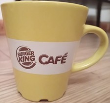 Burger king cafe yellow - cafe, coffee