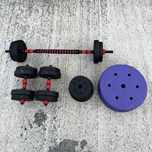 30kg dumbbell set with - , extra