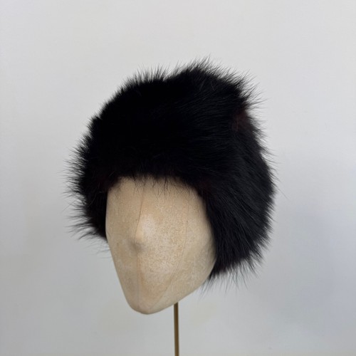 True vintage genuine - fur, hat