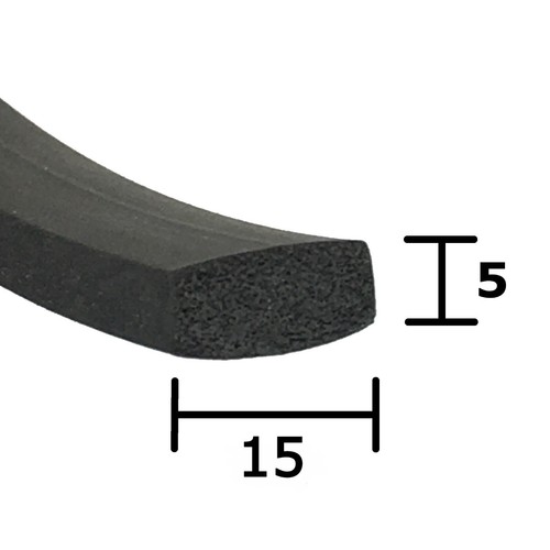 15mm 5mm sponge rubber - x,