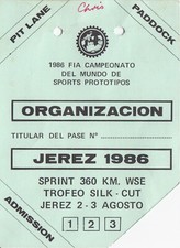 1986 JEREZ 360KM SPORT