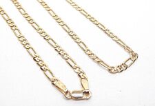9ct Gold Figaro Chain Solid