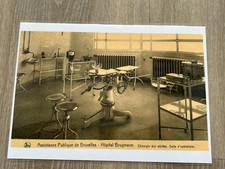 laminate print -  hospital brugmann - operations table   1900s
