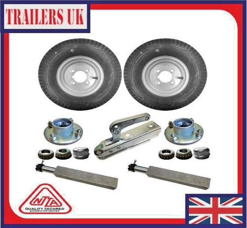 Trailer kit 400 wheels - 8",