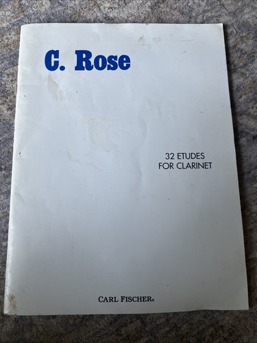 Etudes for clarinet by c - clarinet,