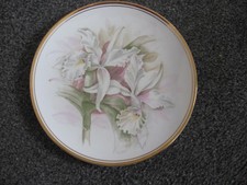 Vintage Edwardian Fine Bone China Floral Display Plate
