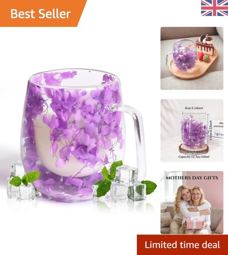 Dried flower double walled - flower,