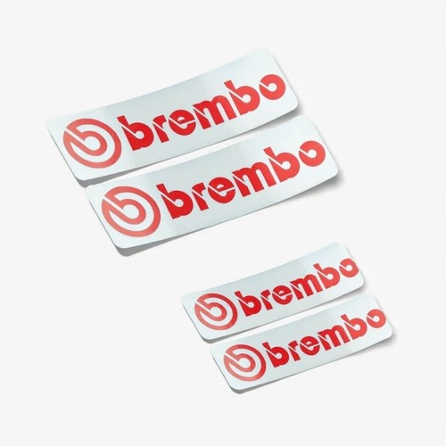 Brembo brake caliper stickers - brembo,