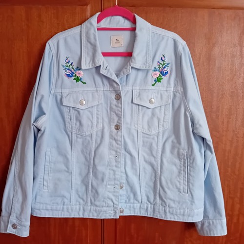 Ladies denim canvas - , jacket