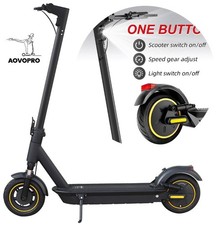 AOVOPRO 10" 500W Electric Scooter 35km Long Range Folding EScooter 14.5Ah 25KM/H
