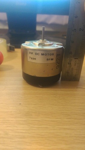 Motor ccw tape - 9v, tape/record