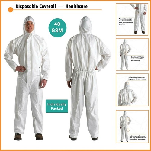 Disposable coveralls overalls - coveralls,