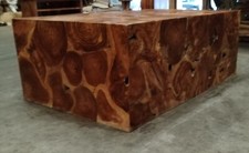 Bespoke Coffee Table  Solid Wood Teak Root Roundle Coffee Table Lounge Patio